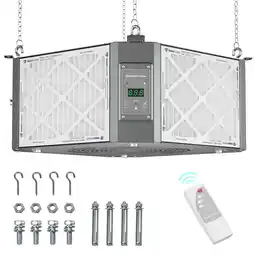 Walmart Abestorm 1350 CFM Hanging Air Filter for Indoor, Gray offer