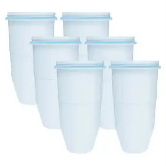 Walmart AQUA CREST Filter Replacement for ZeroWater Water Filter ZR-017 Pitchers and Dispensers(Pack of 6) offer