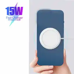 Walmart JGF844 Magnetic Wireless Charger, Separate Type 15W Fast Wireless Charging Pad IOS And Android offer