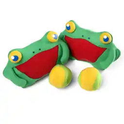 Walmart Melissa & Doug Sunny Patch Skippy Frog Toss and Grip Action Game - 2 Mitts, 2 Soft Balls offer