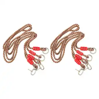 Walmart Gongc Adjustable Tree Swing Ropes with Carabiners - 660 Lbs Limit offer