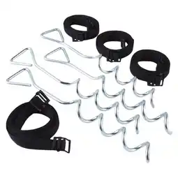 Walmart Jumpking Trampoline Wind Stake Anchor Kit Pack 4 offer
