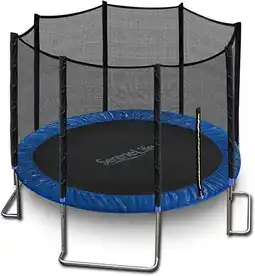 Walmart SereneLife Backyard Sports Trampoline Large Outdoor Jumping Fun Trampoline for Kids/Children, 8ft offer