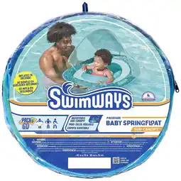 Walmart SwimWays Baby Spring Float Children, 35 in x 29 in x 20 in offer