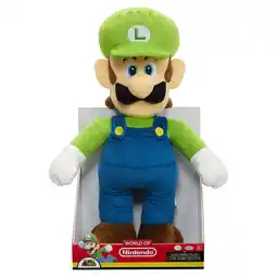 Walmart Nintendo Super Mario - Jumbo Basic Plush - Luigi offer