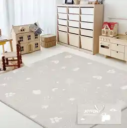Walmart Joypony Baby Play Mat, 50x50 Inch Waterproof Reversible Foam Crawling Mat offer