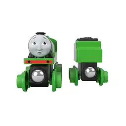 Walmart Fisher-Price Thomas & Friends Wooden Railway Henry Engine and Coal-Car offer