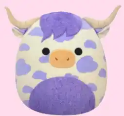 Walmart Squishmallows 16 Conway the Purple Spotted Highland Cow Plush Toy offer