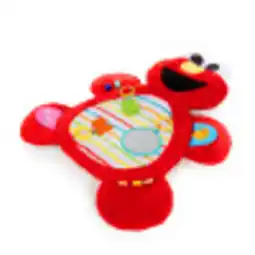 Walmart Bright Starts Sesame Street Tummy Time Prop & Play Activity Mat - Elmo, Ages 0-12 months offer