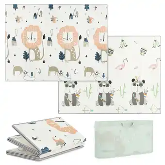 Walmart Dream On Me Play Time Reversible Baby Play Mat, Foldable with Extra Large Thick Foam, Animals offer