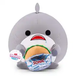 Walmart SNACKLES 14 inch Snackle (Sonic Burger) William the Shark, Ultra Soft Collectible Plush Toy by ZURU offer
