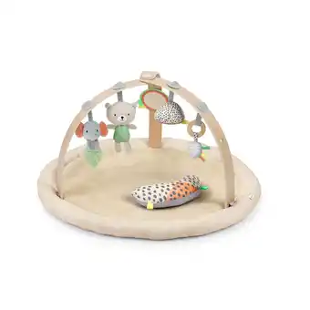 Walmart Ingenuity Every Season Plush Lambswool Baby Play Gym and Play Mat, 0+ Months - Natural offer