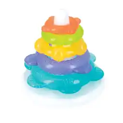 Walmart Nuby IcyBite Teether Tower with Gel Filled Rings offer