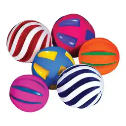 Walmart Kaplan Early Learning Company Tactile Squeaky Balls - Set of 6 offer