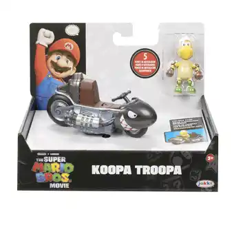 Walmart Super Mario Bros Movie Koopa Troopa Action Figure, 2.5 offer