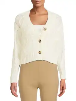 Walmart Kendall + Kylie Junior’ Cable Tank Top and Cardigan, 2-Piece Set offer