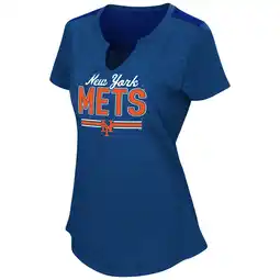 Walmart Women's Majestic Royal New York Mets Plus Size Switch Hitter T-Shirt offer
