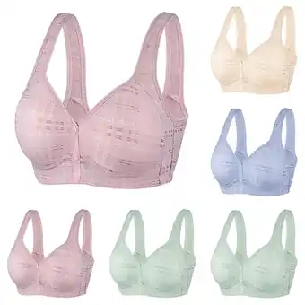Walmart Patlollav Womens Plus Size Bra Clearance,Casual Sexy Lace Underwire Bra Extra-Elastic Wirefree offer