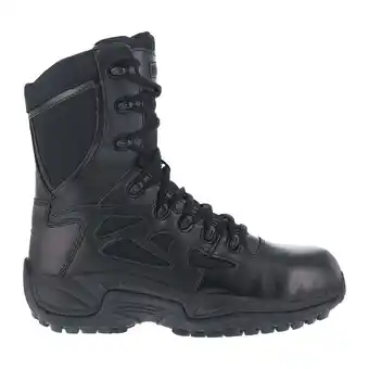 Walmart Reebok Work Mens Rapid Response Rb 8 Inch Soft Toe Eh Work Safety Shoes offer