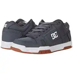 Walmart DC Mens Stag Skate Shoe GREY/GUM offer