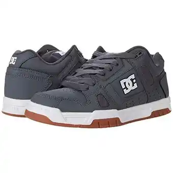 Walmart DC Mens Stag Skate Shoe GREY/GUM offer