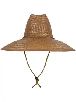 Walmart CTM Palm Straw Lifeguard Hat with Wide Brim offer