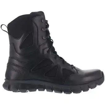 Walmart Reebok Work Mens Sublite Cushion Tactical 8 Inch Waterproof Side Zipper Wo offer