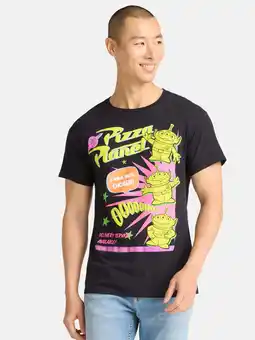 Walmart Pizza Planet Men's and Big Men's Graphic Tee, Sizes S-3XL offer