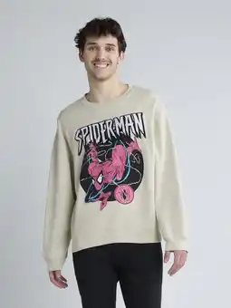 Walmart Spider-Man Men's and Big Men's Graphic Sweatshirt with Long Sleeves, Sizes S-3XL offer