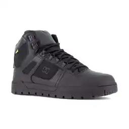 Walmart DC Work Crew Mens Waterproof High Top Composite Toe Black Work Shoes DC60604 offer