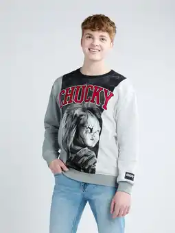 Walmart Chucky Men's & Big Men's Graphic Sweatshirt, Sizes XS-3XL offer