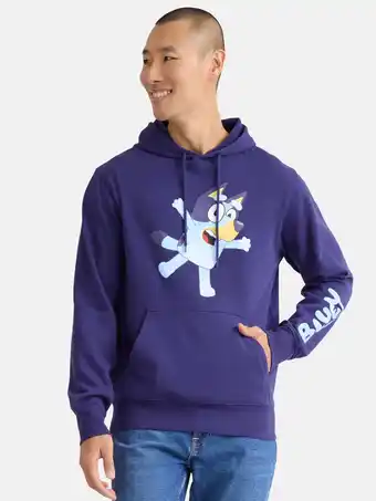 Walmart Bluey, Mens Graphic Hoodie, Cheer, Sizes S-3XL offer