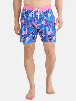 Walmart Disney Mickey Mouse Men's & Big Men's Graphic Swim Shorts, Tropics, Sizes S-3XL offer