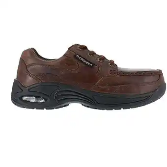 Walmart Florsheim Men's Polaris Lace-Up Oxford Shoes Composite Toe Brown 7.5 D(M) US offer