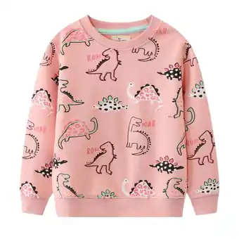 Walmart Zshosam Toddler Baby Girls Sweatshirts Casual Pullover Crewneck Winter Tops Clothes(Pink,4 Years) offer