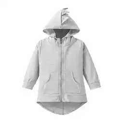 Walmart AherBiu Toddler Boys Clothes Zip up Sweatshirt Hoodie Long Sleeve Jackets with Pockets Baby Clothes offer