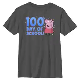 Walmart Boy's Peppa Pig 100th Day of School Graphic T-Shirt offer