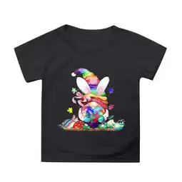 Walmart ZPWKLM ZPWKLM Tees For Toddler Round Neck Petal Short Sleeve Solid Color Top For Infnants size 3-4T offer