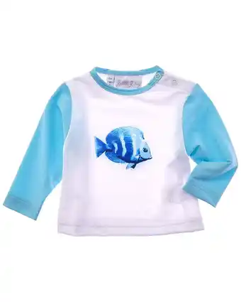 Walmart Rachel Riley girls Tropical Fish Rash Guard, 12M offer