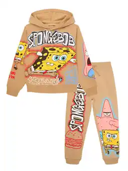 Walmart SpongeBob SquarePants Boys Graphic Hoodie and Joggers Set, 2-Piece, Sizes 4-20 offer