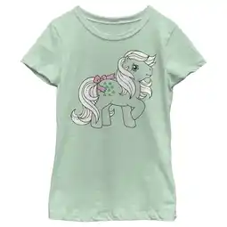 Walmart Girl's My Little Pony Minty Cutie Mark Graphic Tee Mint Small offer