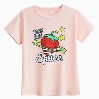 Walmart ZPWKLM T-Shirts For Child Casual Cartoon Prints Short Sleeve Crewneck Clothes For Baby size 18-24M offer