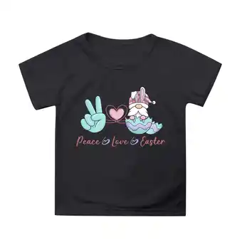 Walmart ZPWKLM ZPWKLM Tees For Kid Cartoon Printed Round Neck Short Petal Sleeved Blouse For Kids size 3-4T offer