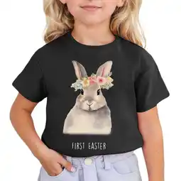 Walmart ZPWKLM Tees For Girl Boy Printed Round Neck Short Sleeved Top For Infnants size 3-4T offer