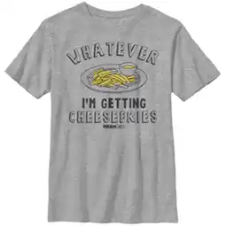 Walmart Boy's Mean Girls Whatever I’m Getting Cheese Fries Graphic Tee Athletic Heather Medium offer