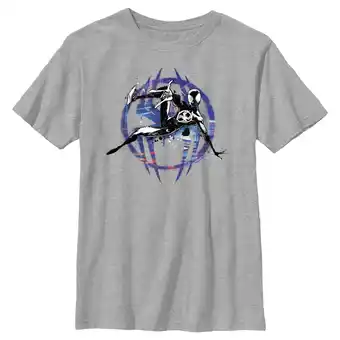 Walmart Boy's Spider-Man: Across the Spider-Verse Miles Morales Logo Graphic Tee Athletic Heather Medium offer
