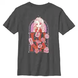 Walmart Boy's Harry Potter Anime Luna Belongings Graphic Tee Charcoal Heather Medium offer