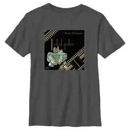 Walmart Boy's Wonka Fickelgruber Chocolate Graphic Tee Charcoal Heather Large offer