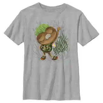 Walmart Boy's Elemental Clod Growth Spurt Graphic Tee Athletic Heather Medium offer