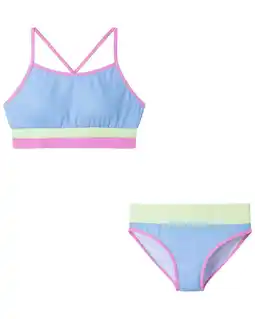 Walmart Andy & Evan girls 2pc Swimsuit, L(12/14) offer